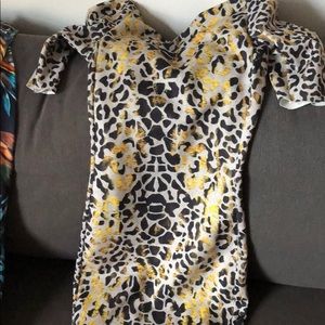 Zara leopard print dress!